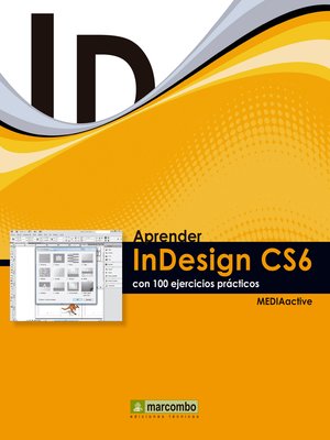 cover image of Aprender InDesign CS6 con 100 ejercicios prácticos